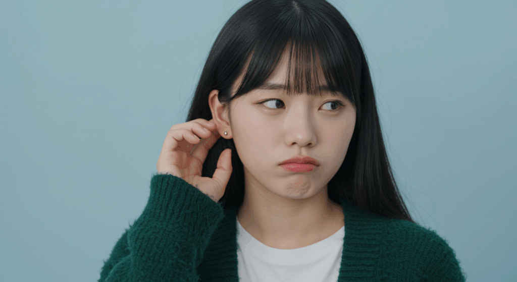귓볼 몽우리