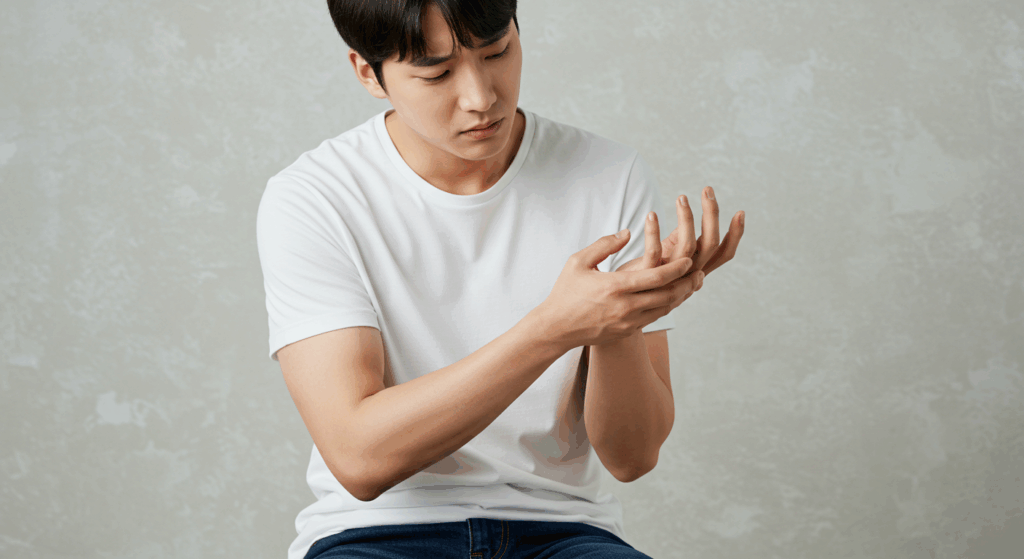 손등 저림