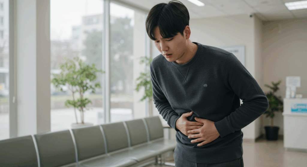 왼쪽 아랫배 통증