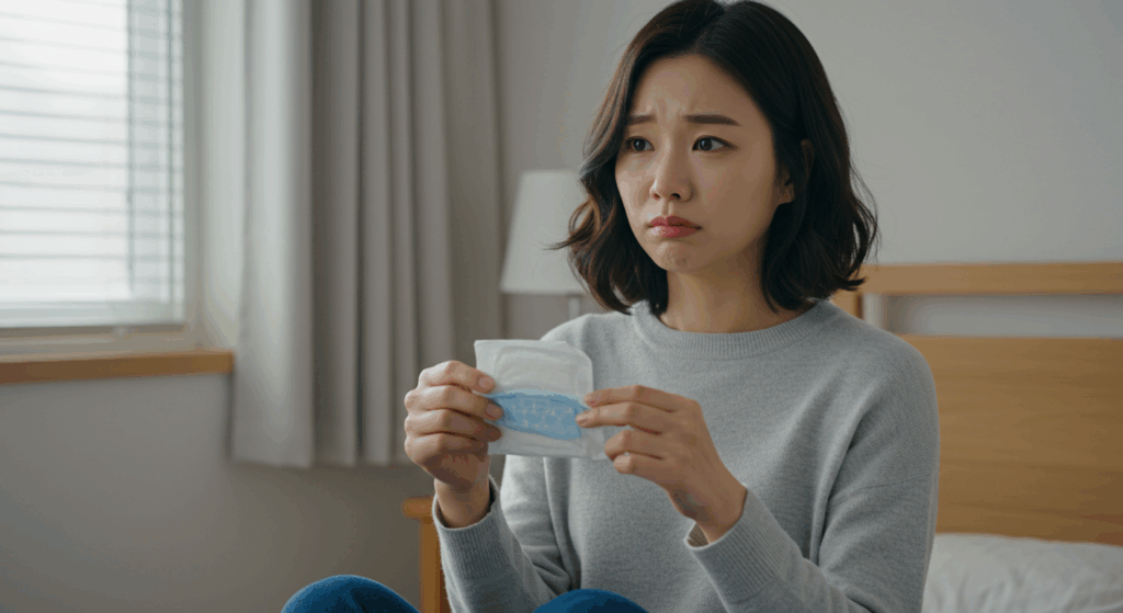 생리늦어질때