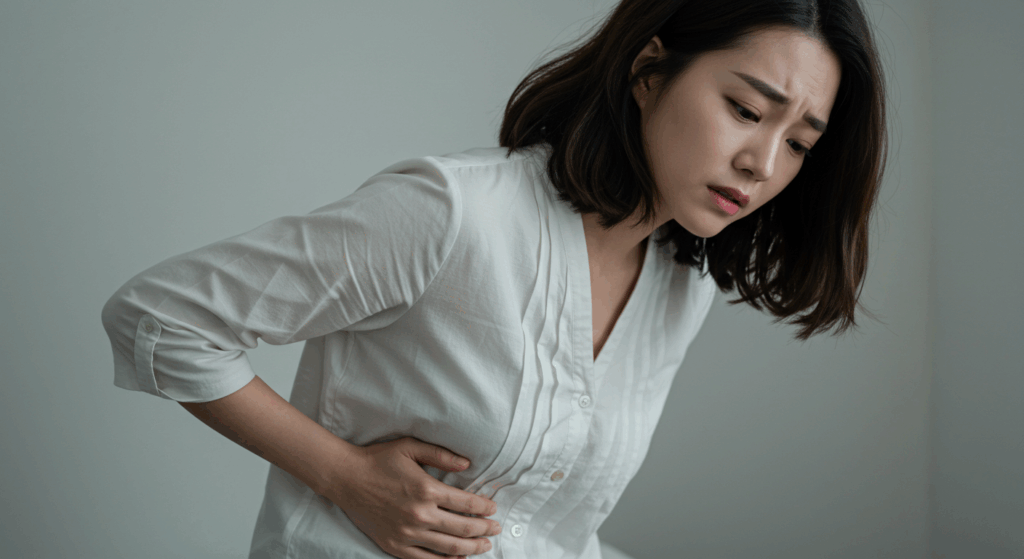 왼쪽 갈비뼈 통증