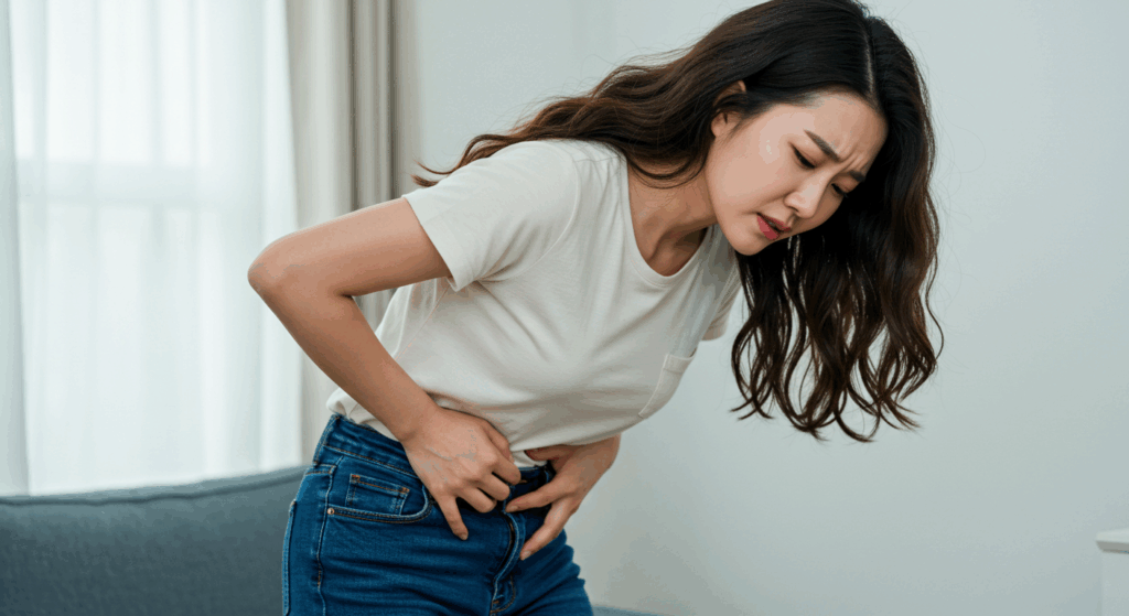 왼쪽 아랫배 통증