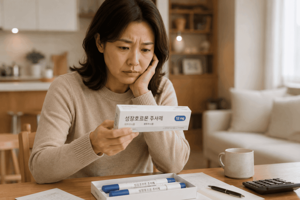 중학생 성장호르몬주사 부작용